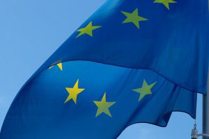 European flag you can see in every European city after you relocate