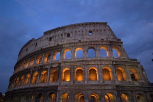 Colosseum in Rome is a big part of Europe history