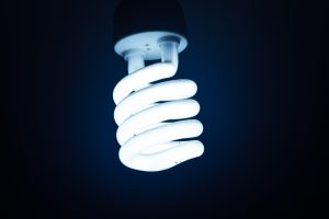 LED spiral white bulb can make your home eco-friendly.