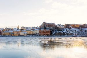 Lake in Stockholm, Sweden top countries for expats